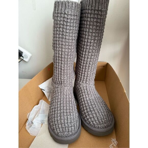 Ugg classic solene tall boot gray size 7 - Picture 5 of 8